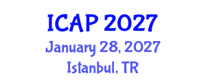 International Conference on Advances in Photobiology (ICAP) January 28, 2027 - Istanbul, Turkey International Conference on Advances in Photobiology (ICAP) January 28, 2027 - Istanbul, Turkey
