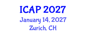 International Conference on Advances in Photobiology (ICAP) January 14, 2027 - Zurich, Switzerland International Conference on Advances in Photobiology (ICAP) January 14, 2027 - Zurich, Switzerland