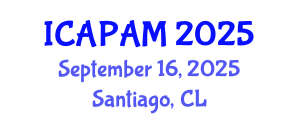 International Conference on Advances in Pure and Applied Mathematics (ICAPAM) September 16, 2025 - Santiago, Chile