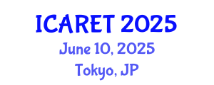 International Conference on Advances in Renewable Energy Technologies (ICARET) June 10, 2025 - Tokyo, Japan