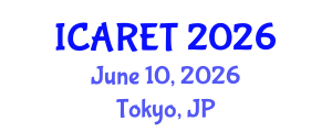 International Conference on Advances in Renewable Energy Technologies (ICARET) June 10, 2026 - Tokyo, Japan