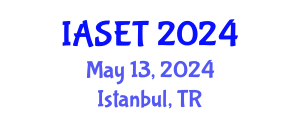 International Conference on Advances in Science, Engineering & Technology (IASET) May 13, 2024 - Istanbul, Turkey