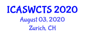 International Conference on  Advances in Skin, Wound Care and Tissue Science (ICASWCTS) August 03, 2020 - Zurich, Switzerland