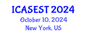 International Conference on Advances in Sports Engineering and Sports Technology (ICASEST) October 10, 2024 - New York, United States