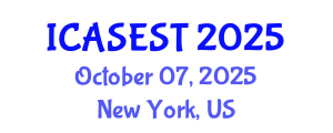 International Conference on Advances in Sports Engineering and Sports Technology (ICASEST) October 07, 2025 - New York, United States