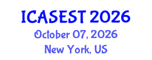 International Conference on Advances in Sports Engineering and Sports Technology (ICASEST) October 07, 2026 - New York, United States