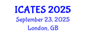 International Conference on Advances in Tribology and Engineering Systems (ICATES) September 23, 2025 - London, United Kingdom