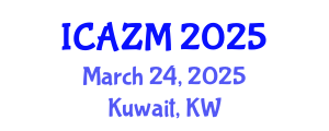 International Conference on Advances in Zeolite Materials (ICAZM) March 29, 2025 - Kuwait, Kuwait