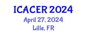International Conference on Advances on Clean Energy Research (ICACER) April 27, 2024 - Lille, France