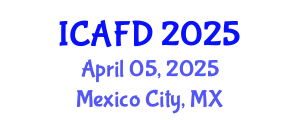International Conference on Aerodynamics and Flight Dynamics (ICAFD) April 05, 2025 - Mexico City, Mexico