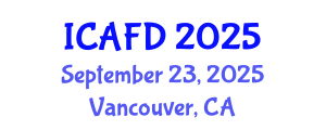 International Conference on Aerodynamics and Flight Dynamics (ICAFD) September 23, 2025 - Vancouver, Canada