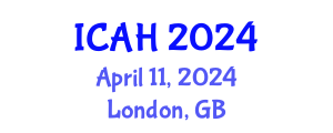 International Conference on Aerodynamics and Hydrodynamics (ICAH) April 11, 2024 - London, United Kingdom