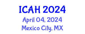 International Conference on Aerodynamics and Hydrodynamics (ICAH) April 04, 2024 - Mexico City, Mexico