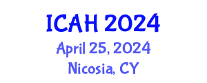 International Conference on Aerodynamics and Hydrodynamics (ICAH) April 25, 2024 - Nicosia, Cyprus