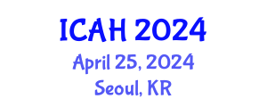 International Conference on Aerodynamics and Hydrodynamics (ICAH) April 25, 2024 - Seoul, Republic of Korea