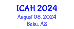 International Conference on Aerodynamics and Hydrodynamics (ICAH) August 08, 2024 - Baku, Azerbaijan