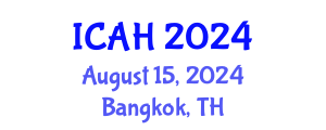 International Conference on Aerodynamics and Hydrodynamics (ICAH) August 15, 2024 - Bangkok, Thailand