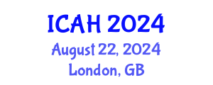International Conference on Aerodynamics and Hydrodynamics (ICAH) August 22, 2024 - London, United Kingdom
