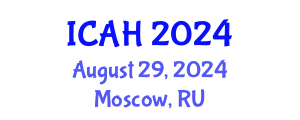 International Conference on Aerodynamics and Hydrodynamics (ICAH) August 29, 2024 - Moscow, Russia