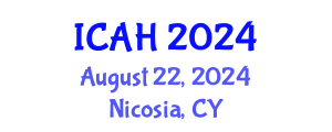 International Conference on Aerodynamics and Hydrodynamics (ICAH) August 22, 2024 - Nicosia, Cyprus