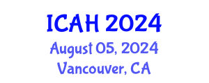 International Conference on Aerodynamics and Hydrodynamics (ICAH) August 05, 2024 - Vancouver, Canada