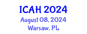 International Conference on Aerodynamics and Hydrodynamics (ICAH) August 08, 2024 - Warsaw, Poland
