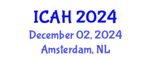 International Conference on Aerodynamics and Hydrodynamics (ICAH) December 02, 2024 - Amsterdam, Netherlands