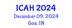 International Conference on Aerodynamics and Hydrodynamics (ICAH) December 09, 2024 - Goa, India