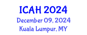 International Conference on Aerodynamics and Hydrodynamics (ICAH) December 09, 2024 - Kuala Lumpur, Malaysia