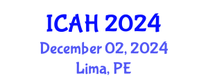 International Conference on Aerodynamics and Hydrodynamics (ICAH) December 02, 2024 - Lima, Peru