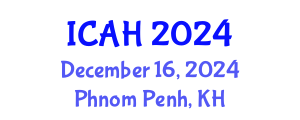 International Conference on Aerodynamics and Hydrodynamics (ICAH) December 16, 2024 - Phnom Penh, Cambodia