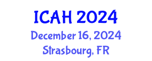 International Conference on Aerodynamics and Hydrodynamics (ICAH) December 16, 2024 - Strasbourg, France