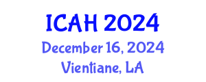 International Conference on Aerodynamics and Hydrodynamics (ICAH) December 16, 2024 - Vientiane, Laos