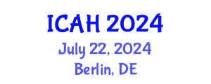 International Conference on Aerodynamics and Hydrodynamics (ICAH) July 22, 2024 - Berlin, Germany
