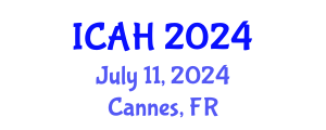 International Conference on Aerodynamics and Hydrodynamics (ICAH) July 11, 2024 - Cannes, France