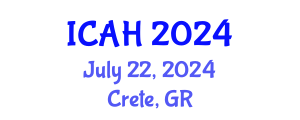 International Conference on Aerodynamics and Hydrodynamics (ICAH) July 22, 2024 - Crete, Greece