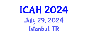 International Conference on Aerodynamics and Hydrodynamics (ICAH) July 29, 2024 - Istanbul, Turkey
