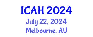 International Conference on Aerodynamics and Hydrodynamics (ICAH) July 22, 2024 - Melbourne, Australia