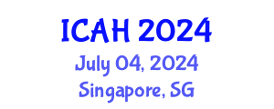 International Conference on Aerodynamics and Hydrodynamics (ICAH) July 04, 2024 - Singapore, Singapore