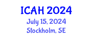 International Conference on Aerodynamics and Hydrodynamics (ICAH) July 15, 2024 - Stockholm, Sweden