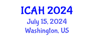 International Conference on Aerodynamics and Hydrodynamics (ICAH) July 15, 2024 - Washington, United States