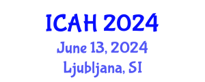 International Conference on Aerodynamics and Hydrodynamics (ICAH) June 13, 2024 - Ljubljana, Slovenia