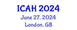 International Conference on Aerodynamics and Hydrodynamics (ICAH) June 27, 2024 - London, United Kingdom