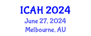 International Conference on Aerodynamics and Hydrodynamics (ICAH) June 27, 2024 - Melbourne, Australia