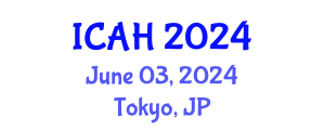 International Conference on Aerodynamics and Hydrodynamics (ICAH) June 03, 2024 - Tokyo, Japan