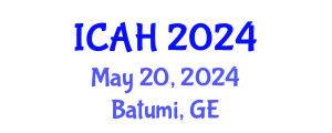 International Conference on Aerodynamics and Hydrodynamics (ICAH) May 20, 2024 - Batumi, Georgia