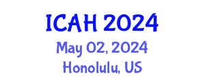 International Conference on Aerodynamics and Hydrodynamics (ICAH) May 02, 2024 - Honolulu, United States