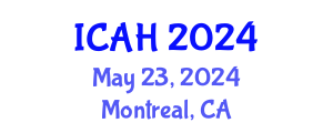 International Conference on Aerodynamics and Hydrodynamics (ICAH) May 23, 2024 - Montreal, Canada