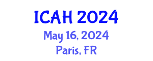 International Conference on Aerodynamics and Hydrodynamics (ICAH) May 16, 2024 - Paris, France