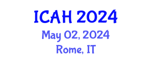 International Conference on Aerodynamics and Hydrodynamics (ICAH) May 02, 2024 - Rome, Italy